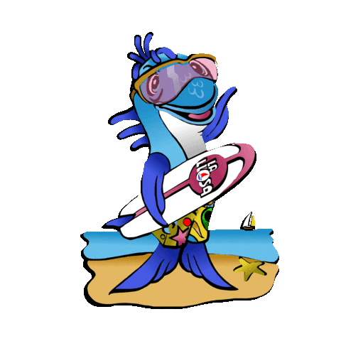 Happy Sant Jordi Sticker by La Llosa