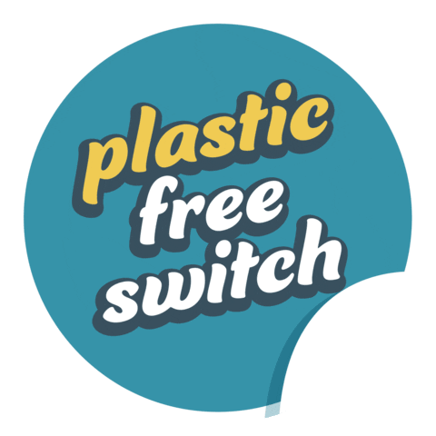 Plastic Free Sticker by Biome Eco Stores