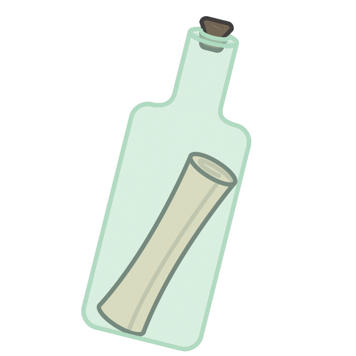 Message In A Bottle GIF Find & Share on GIPHY