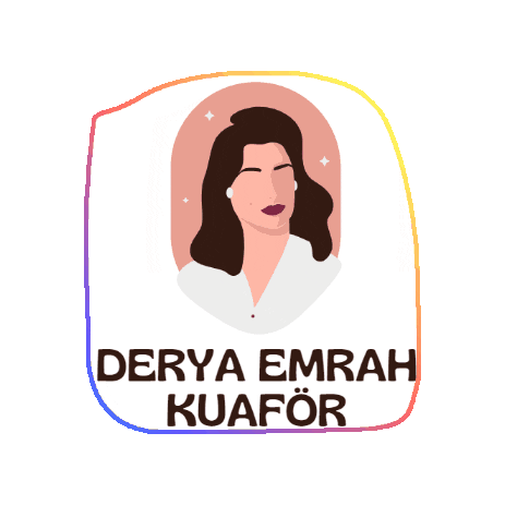 Derya Emrah Kuafor - Sacinizi emanet edin Sticker