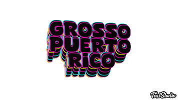 Grossopuertorico Sticker