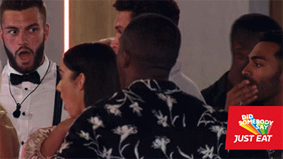 Love Island Omg GIF by Just Eat - Find & Share on GIPHY