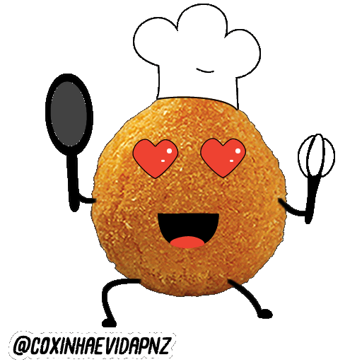 Coxinha é Vida Sticker