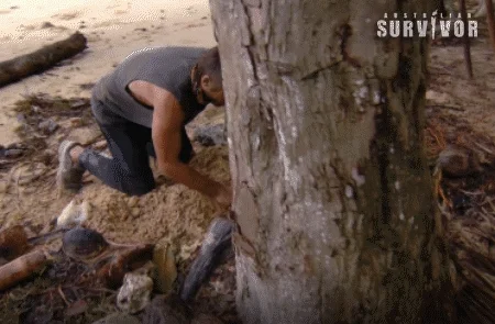 Simon Digging GIF by Australian Survivor
