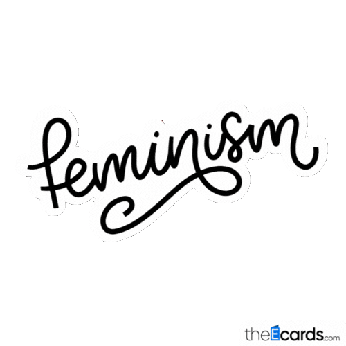 Feminism Womenempowerment Sticker by TheEcards.com