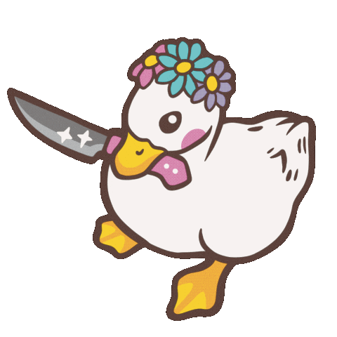 Duck Sticker