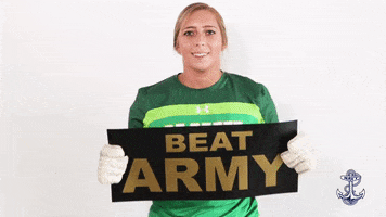 Beat Army GIF by Navy Athletics