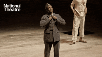 Black Man Uniform GIF by National Theatre