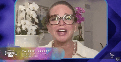 Valerie Jarrett Pride GIF