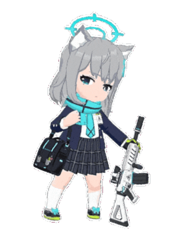 Shiroko Sticker by en.BlueArchive