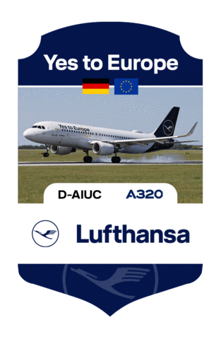 Aircraft Sticker by Lufthansa Group Communications