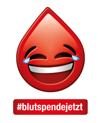 Happy Laugh Sticker by DRK Blutspendedienst West