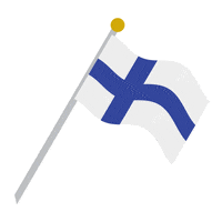 Finnish Flag GIF by ThisisFINLAND
