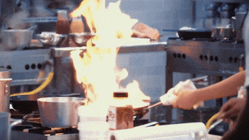 Fire Badass GIF by Food Club FOX