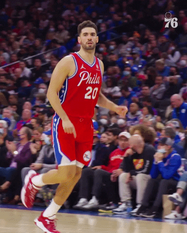 Georges Niang Reaction GIF by Philadelphia 76ers