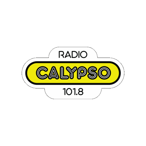 Calypso Radio 101.8 Sticker