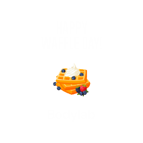 Waffle Sticker by Bodylab