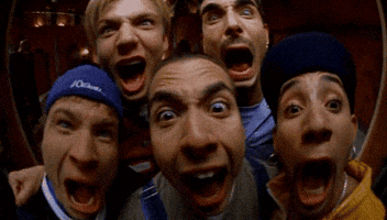 Scared Backstreet Boys GIF