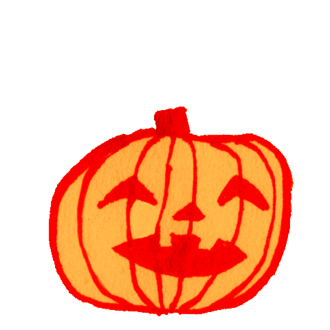 Halloween Fall Sticker by Koji Yamamoto