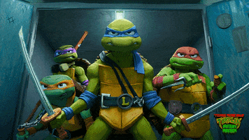 Cowabunga Tortugasninja GIF by Teenage Mutant Ninja Turtles Movie