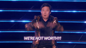 We Are Not Worthy Ken Jeong GIF by The Masked Singer