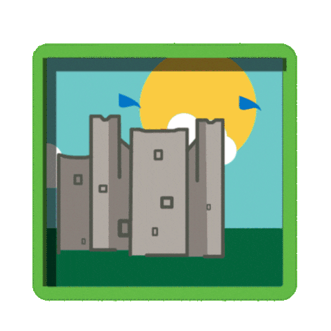 Trim Castle Halloween Sticker by Discover Ireland