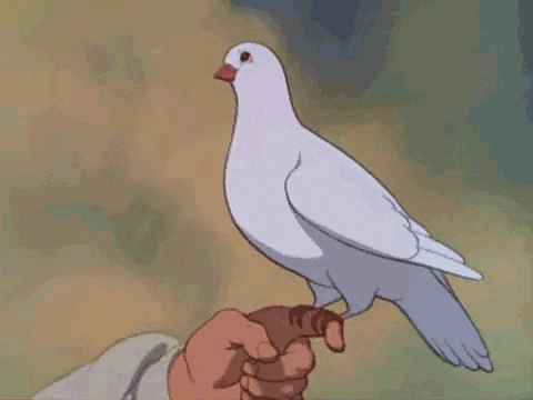 disney blushing GIF