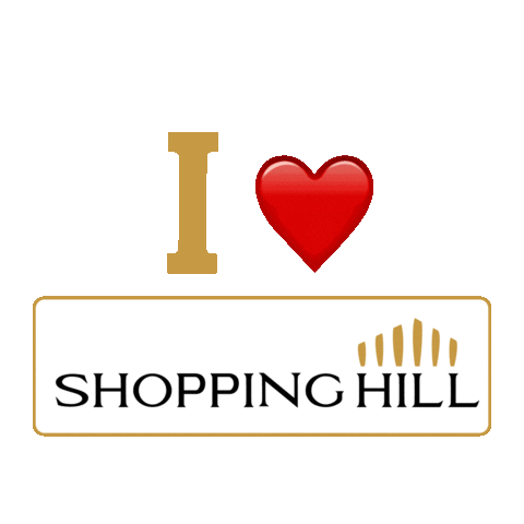 Shopping Hill Sticker