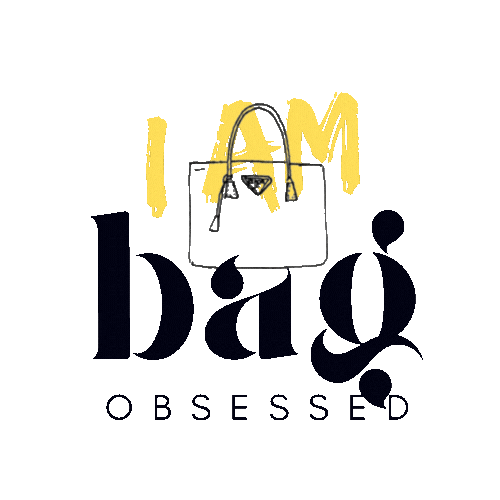 Bagobsessed Sticker by hetstijllokaal