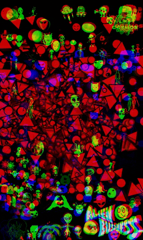 Area 51 Art GIF by CyberCyberstar