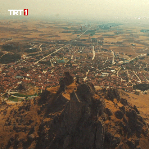 Drone Mountain GIF by TRT