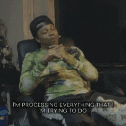 Processing Self Centered GIF by Antoinette Media