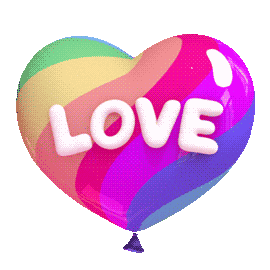 Rainbow Love Sticker by dieter