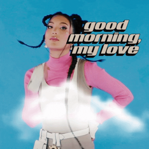Good Morning My Love GIF by Retro Future E-Girl