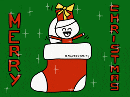 Merry Christmas GIF by Minka Comics