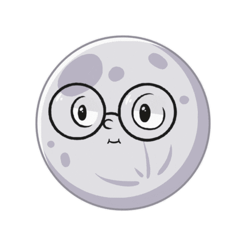 Night Shining Sticker