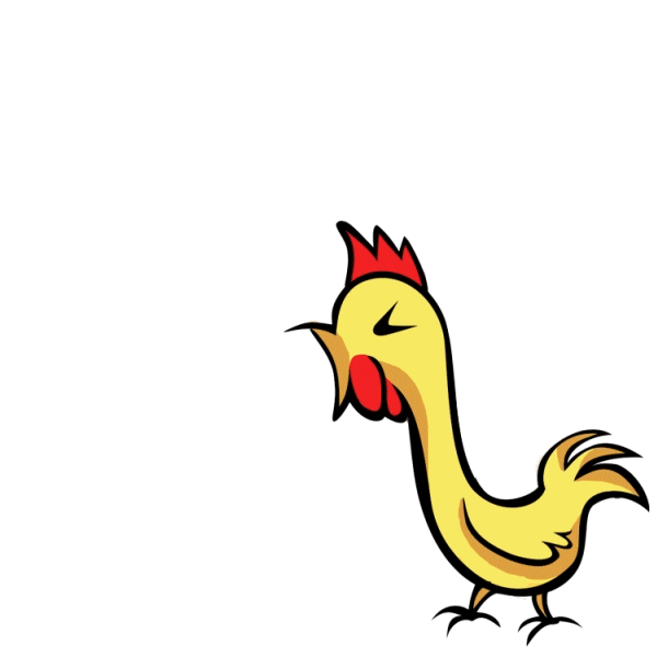 100 Gambar  Animasi Ayam  Paling Bagus Infobaru