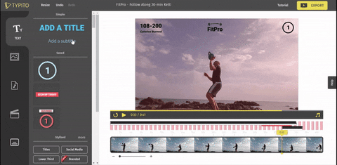 Online Video Editor Instagram Videos GIF by Typito - Find & Share on GIPHY