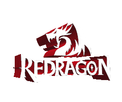 Red Dragon Shop Sticker