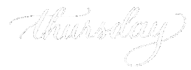 Thursday Sticker