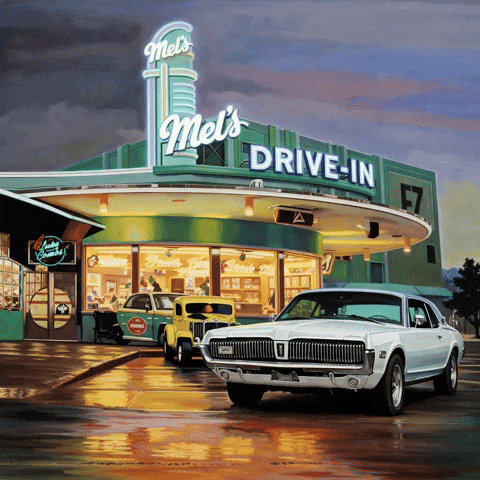 Classic Car 1960S GIF