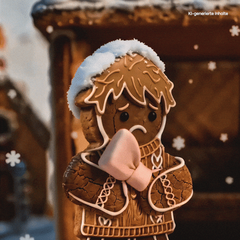 Sad Gingerbread GIF by BILLA