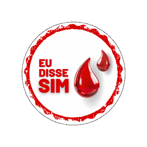 Doação De Sangue Sticker by Rohden