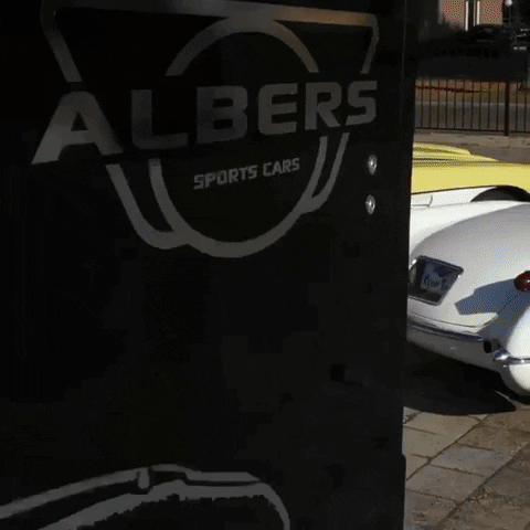 Albers car cars auto corvette GIF