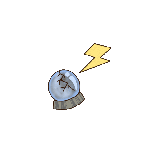 Crystal Ball Lightning Sticker for iOS & Android | GIPHY