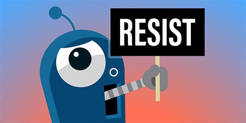 Giphy - Robot Politics GIF by Resistbot