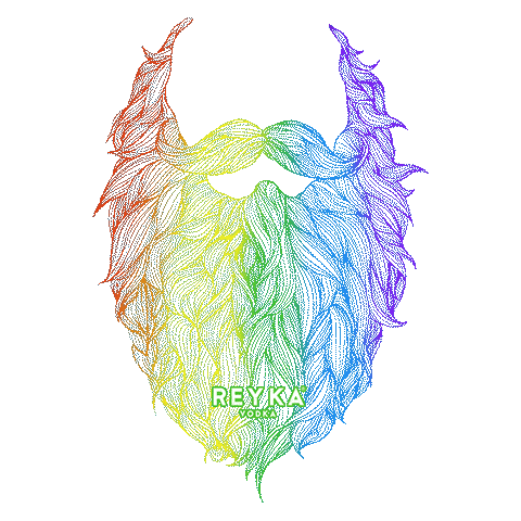 Rainbow Pride Sticker by Reyka Vodka
