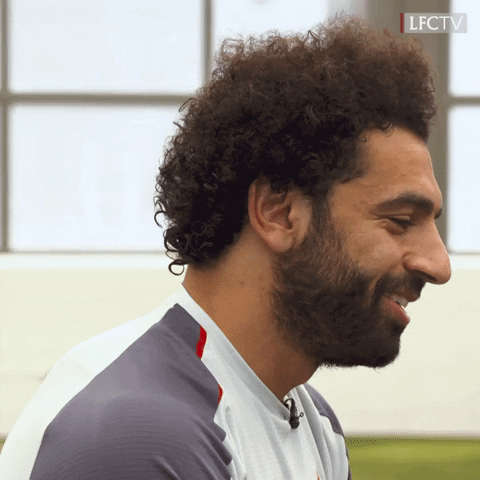 Mohamed Salah Smile GIF by Liverpool FC