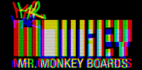 mrmonkeycorp monkey panama balance board mr monkey GIF