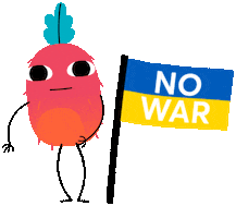 No War Peace Sticker by VEGCRAVER